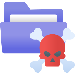 Infected folder icon
