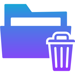 휴지통 폴더 icon