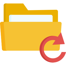 Folder restore icon