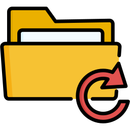 Folder restore icon