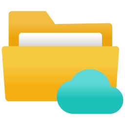 Cloud folder icon