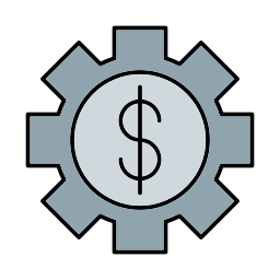 administración del dinero icono