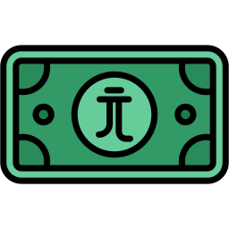 nuevo dólar taiwanés icono