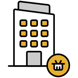 einkaufszentrum icon