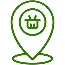 einkaufszentrum icon