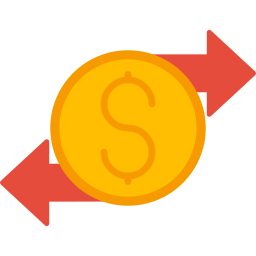 Money transfer icon