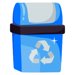 lixeira de reciclagem Ícone