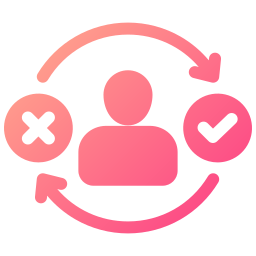 Customer behavior icon