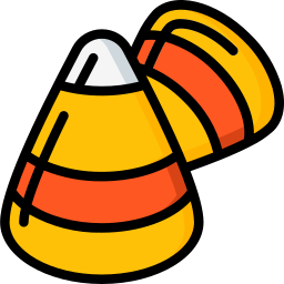 Candy corn icon