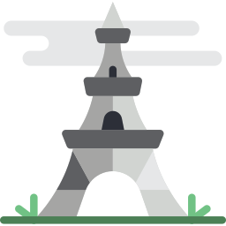 Eiffel tower icon