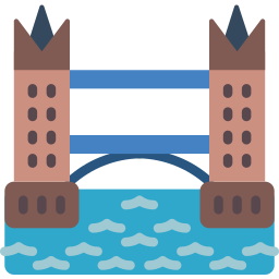 pont de la tour Icône