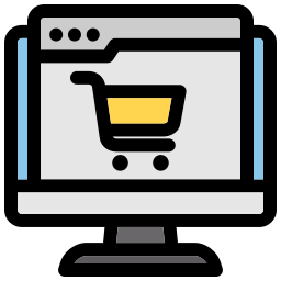 shopping en ligne Icône