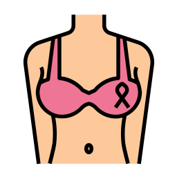 cancer du sein Icône