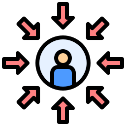 Self centered icon