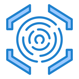 Biometric scanner icon