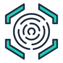 Biometric scanner icon