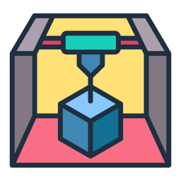 impresora 3d icono