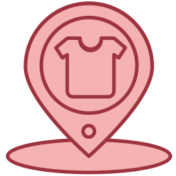 Clothing store icon