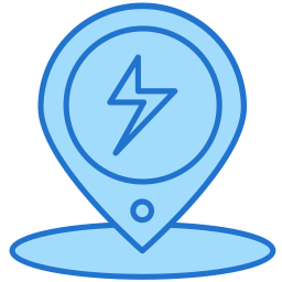 Charging hub icon