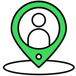 Meeting point icon