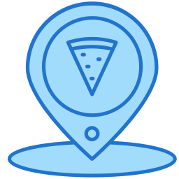 Pizza shop icon