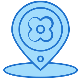 Flower shop icon