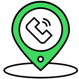 centro de llamadas icono