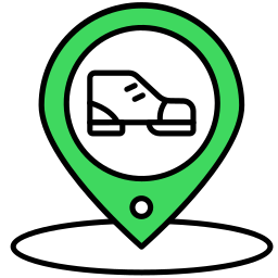 Shoes store icon