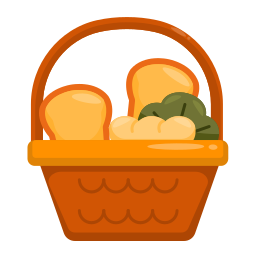 cesta de piquenique Ícone