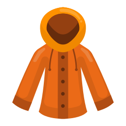 Rain coat icon