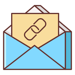 cadena de correo icono