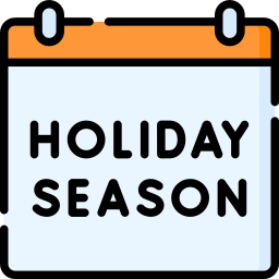 Holiday season icon