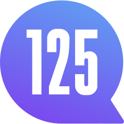 125 icono