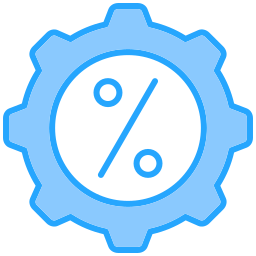 percentuale icona