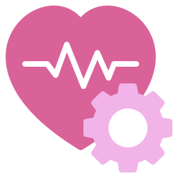 Heart activity icon