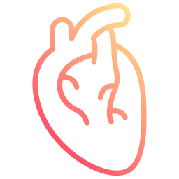 Human heart icon