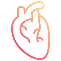 cuore umano icona