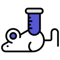 Animal testing icon