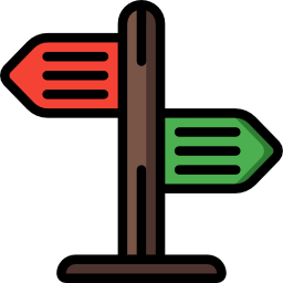 Signpost icon