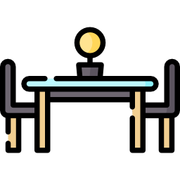 mesa de comedor icono