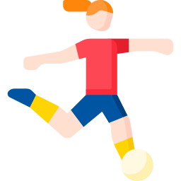 Футболистка женского пола иконка