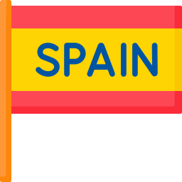 Испанский флаг иконка