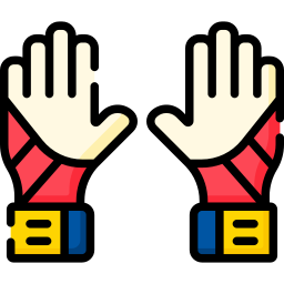 Вратарские перчатки иконка