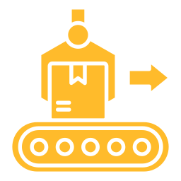 cinta transportadora icono