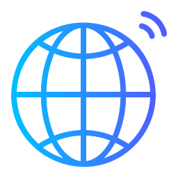 conexión inalámbrica a internet icono