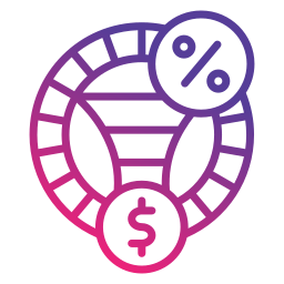 taux de conversion Icône