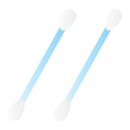 Cotton buds icon