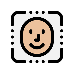 Face recognition icon