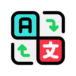 言語交換 icon