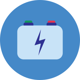 Battery bolt icon